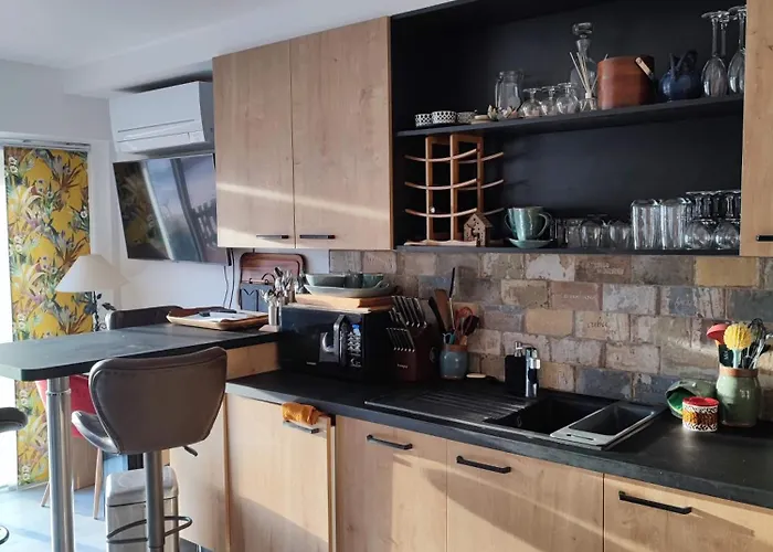 Magnifique 6 Pers Climatise Grande Terrasse Vue Port Апартаменты Агд